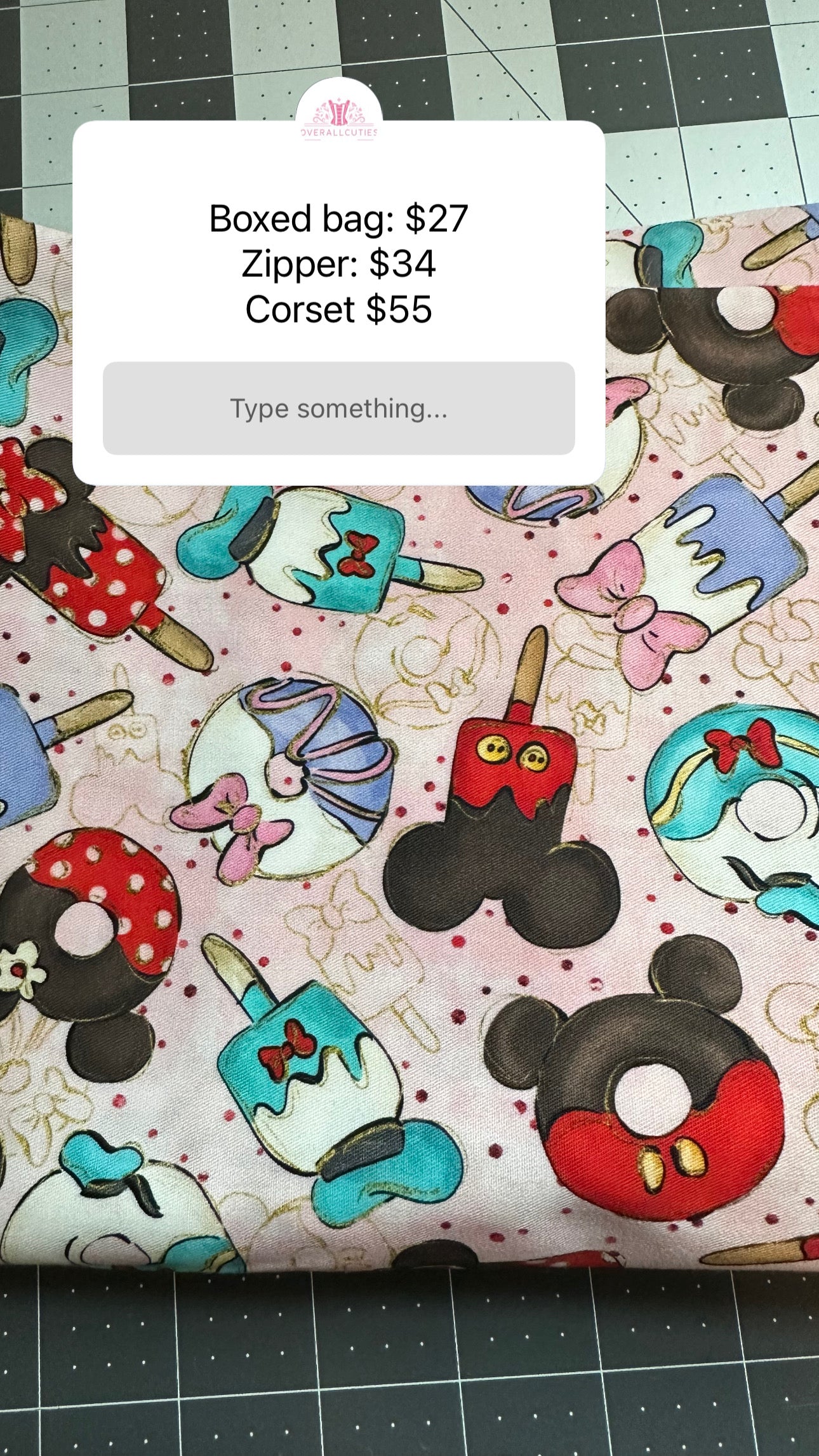 Alexa’s boxed bag :)