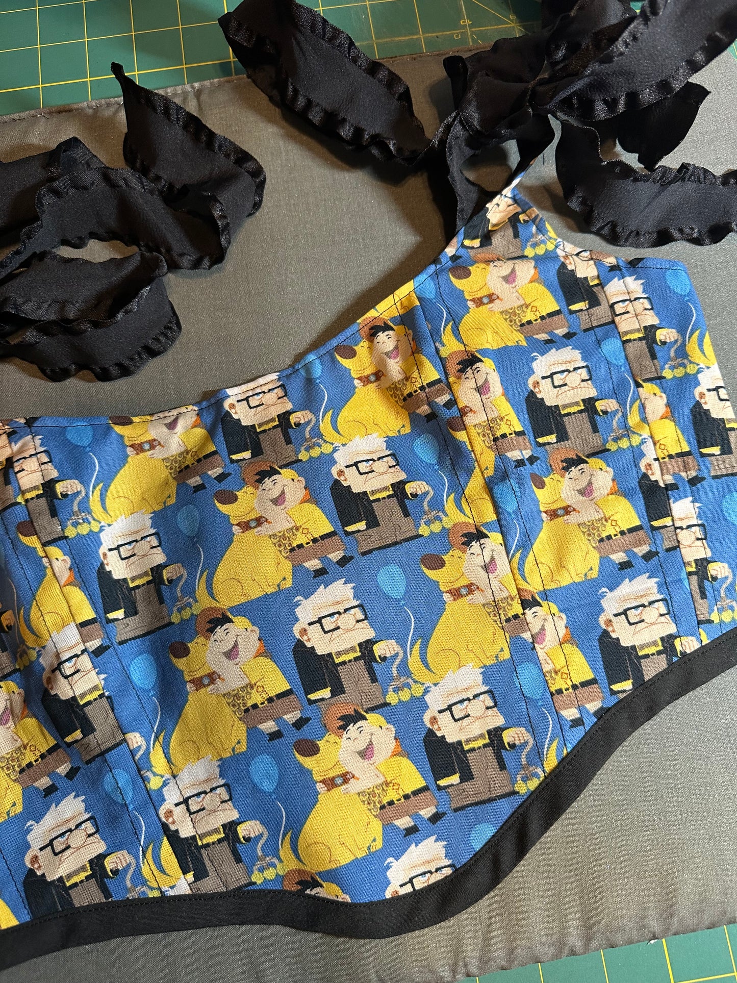 Adventure is out there Corset (NEW Fabric)