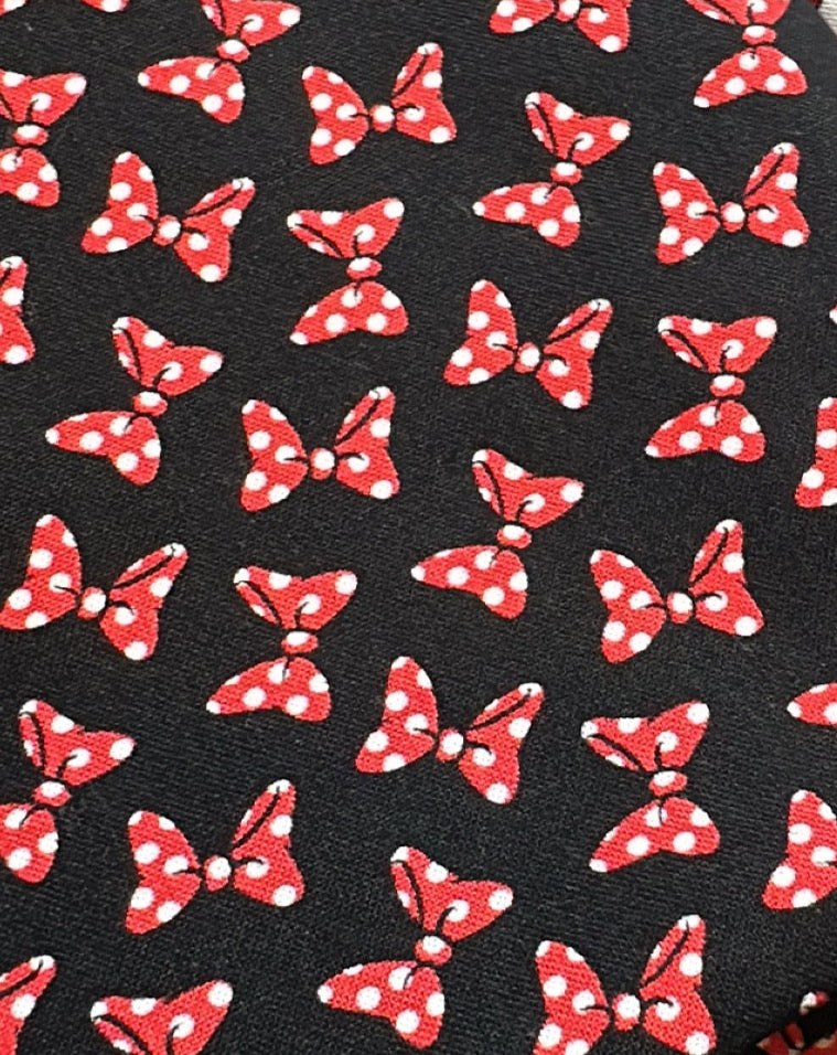 Black Bow Background