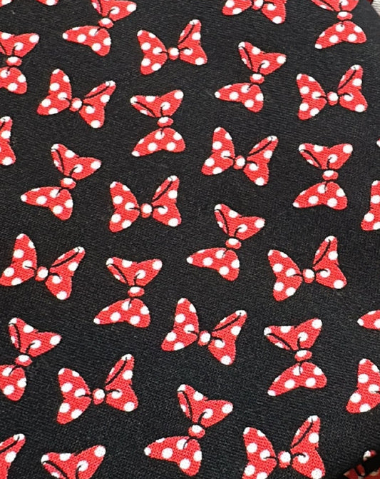 Black Bow Background