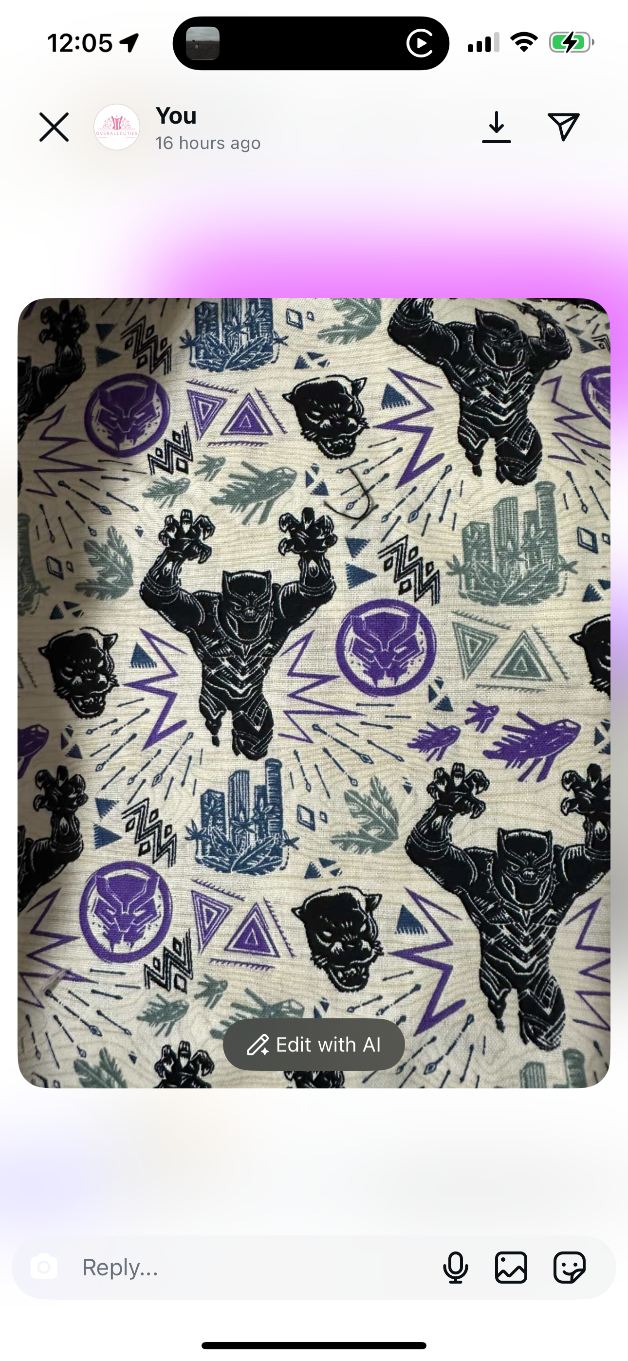 Crystal’s custom order