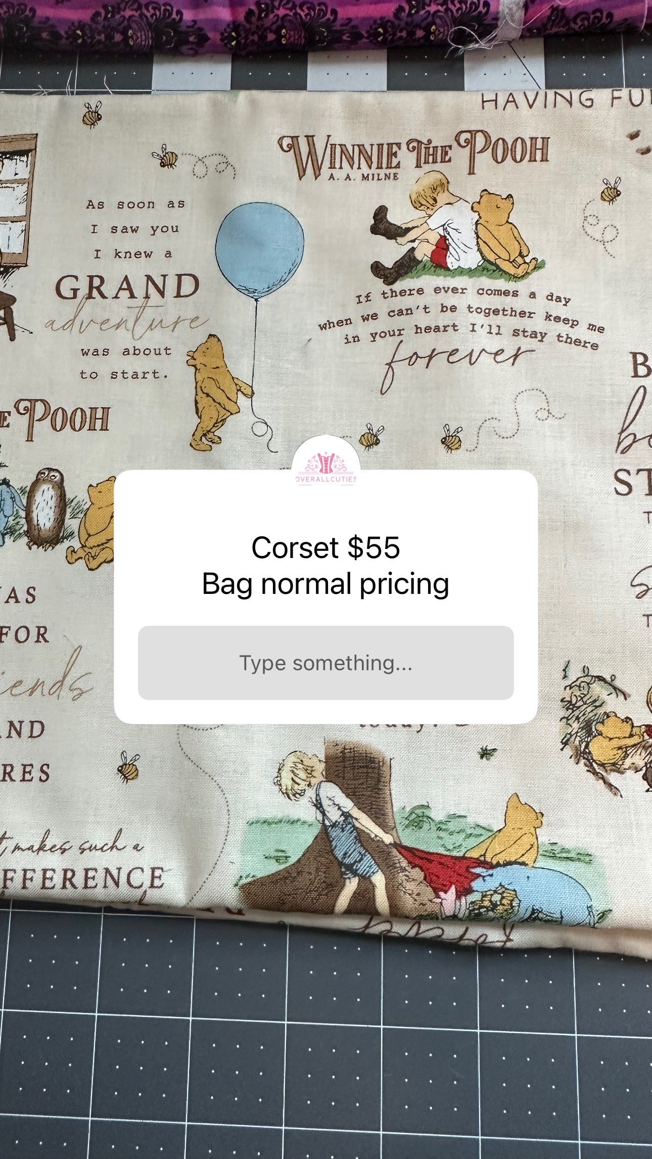 Emily’s two corsets