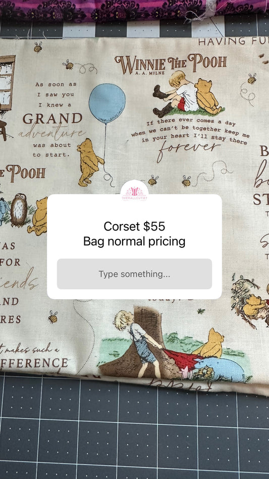 Emily’s two corsets