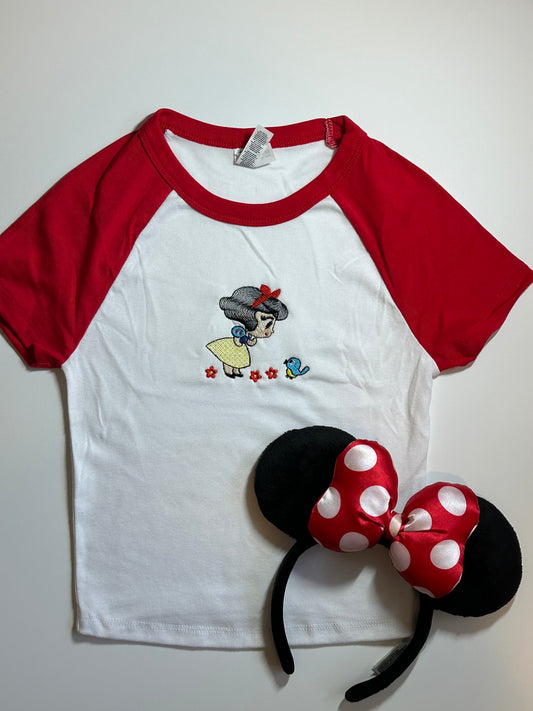 Snow White baby tee