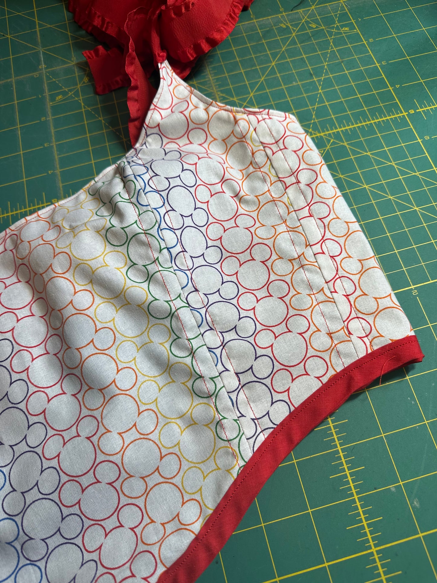 Rainbow Corset (NEW Fabric)