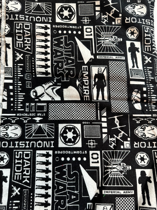 Dark Side (flannel) shoulder bag